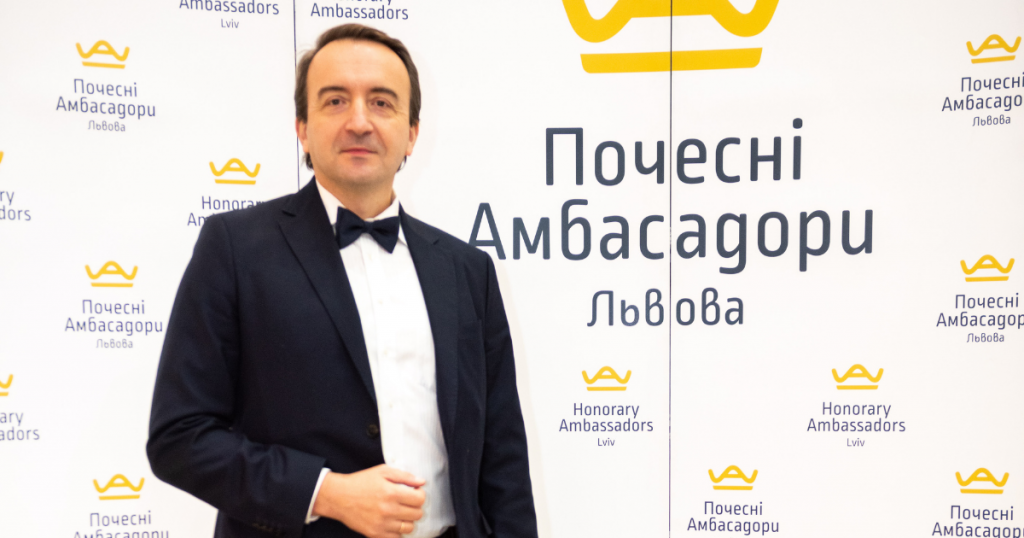 Let us present Oleh Yaskiv– Lviv Honorary Ambassador